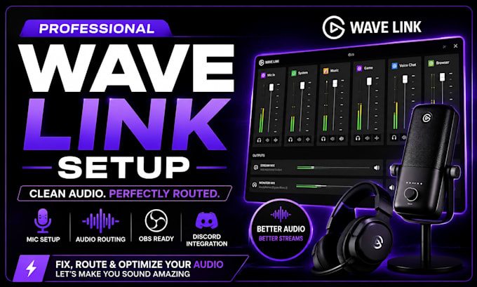 configure elgato wave link for quality streaming and recording
