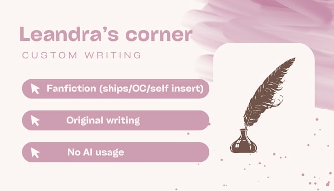 write customized fanfiction and original stories for you