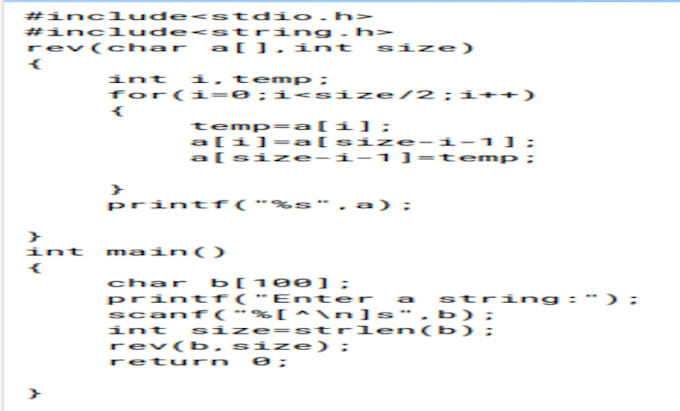 write c programs for students and projects