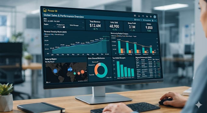 design interactive and insightful bi dashboard
