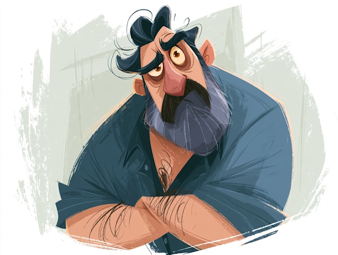 amazing comic cartoon character