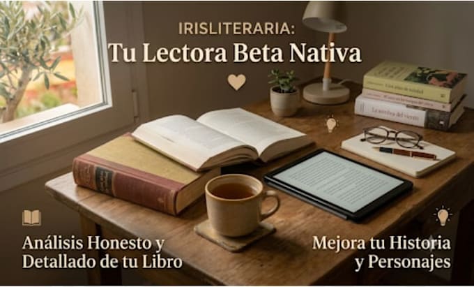 be your spanish beta reader and offer detailed book feedback