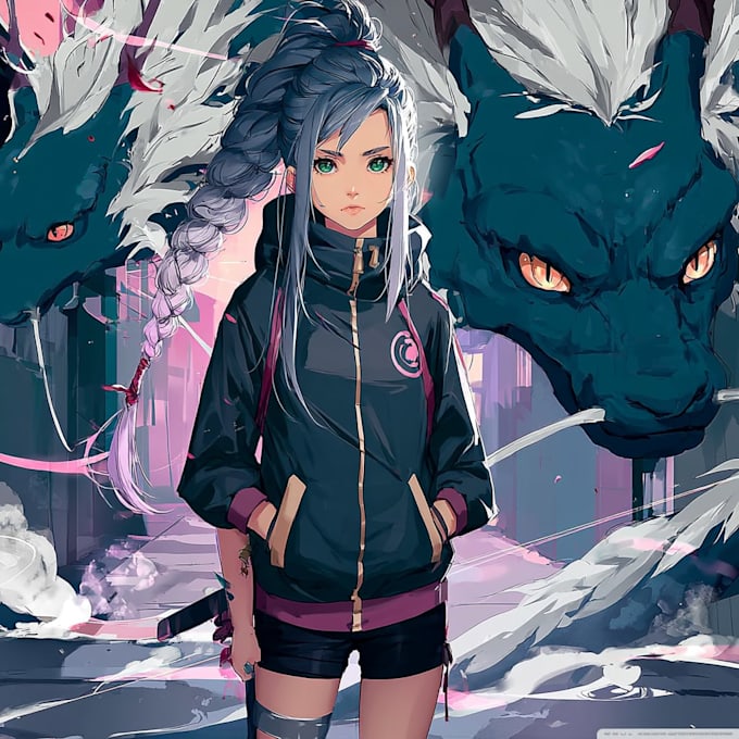 do draw you an anime portrait or icon