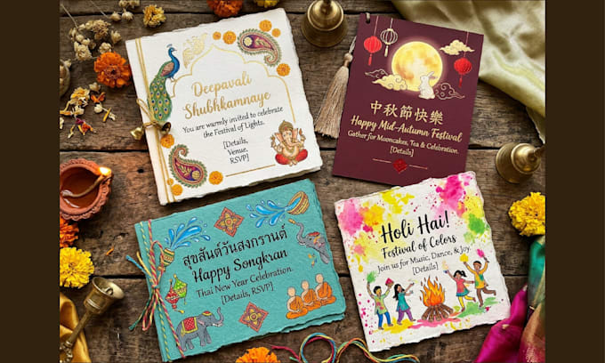 design custom wedding and event invitation suite