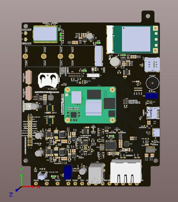 design esp32 iot pcb, embedded hardware, wifi, ble and smart home product