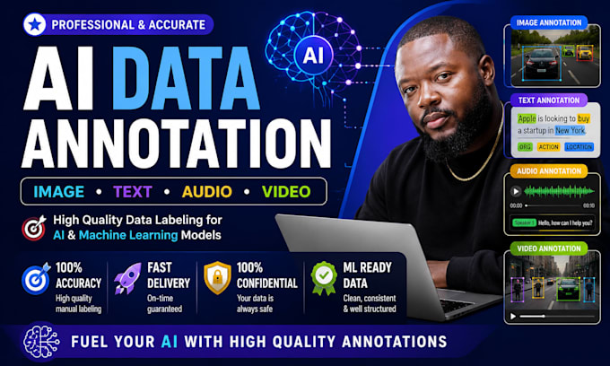 do image, text, and audio annotation for machine learning