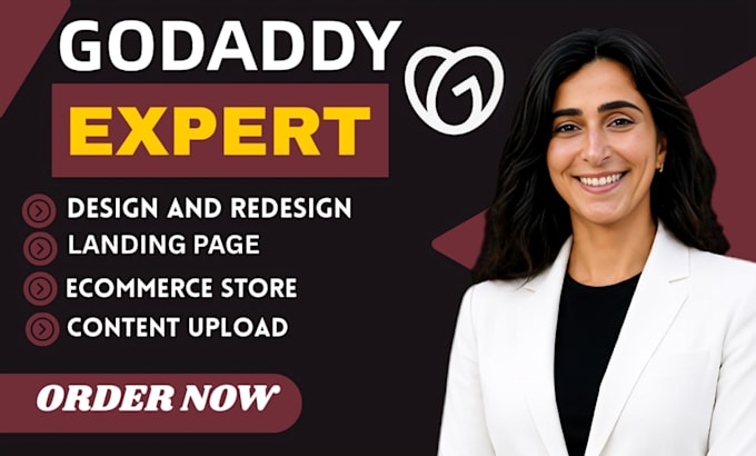 godaddy website design, redesign godaddy website design