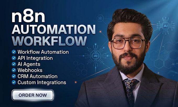 an n8n ai agent and custom workflow automation