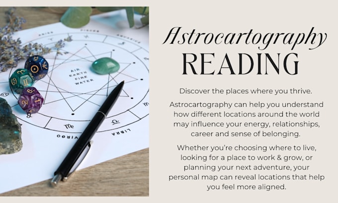 create a detailed astrocartography reading so you can thrive