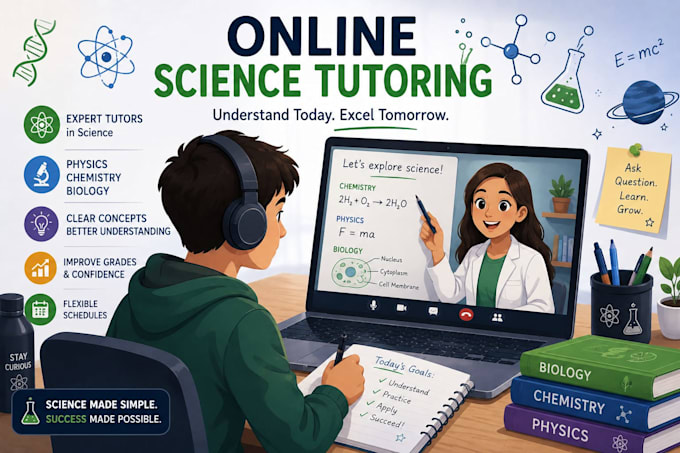 provide professional online biology tutoring