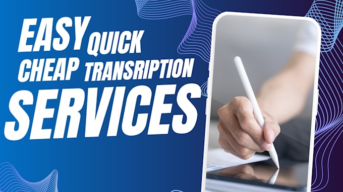 transcribe anything in english