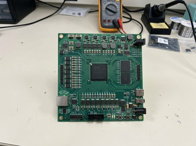 design production ready intel fpga pcb and schematic