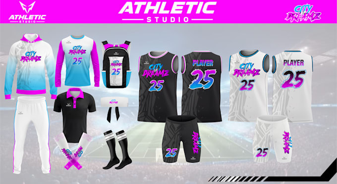 design custom 7v7 football uniform deal package