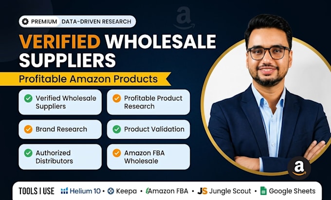 find verified wholesale suppliers and profitable amazon products
