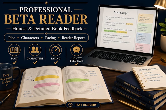 give expert book feedback