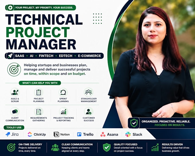 be your project manager for saas and software teams