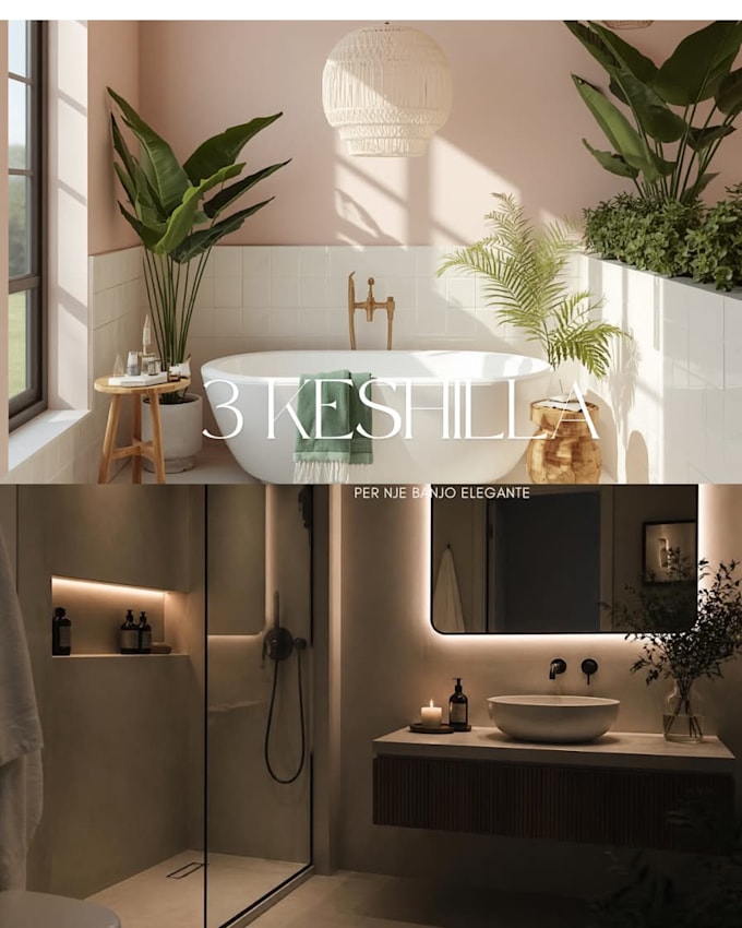 create luxury 3d bathroom render photorealistic