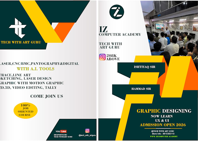 design professional flyer and poster for your business