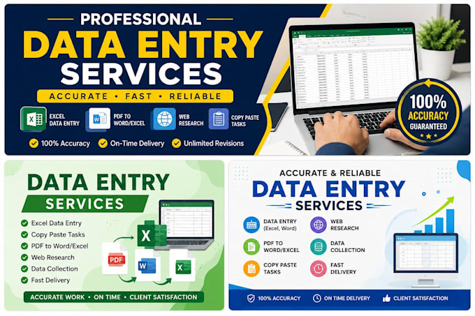 do data entry and excel operators