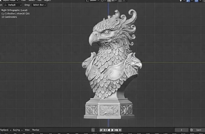 create high quality 3d model, design for 3d printing