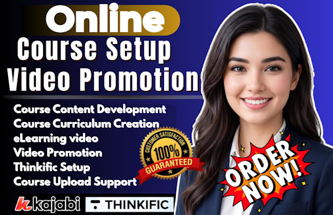 create high converting thinkific elearning course curriculum and lesson plan