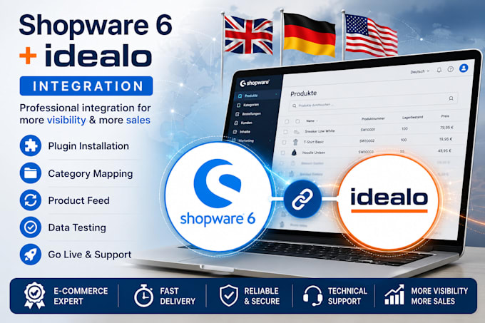 integrate your shopware 6 store with idealo