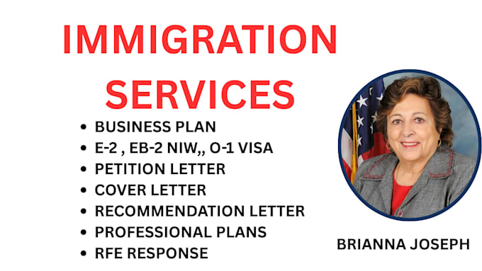 draft a USA visa or immigration business plan