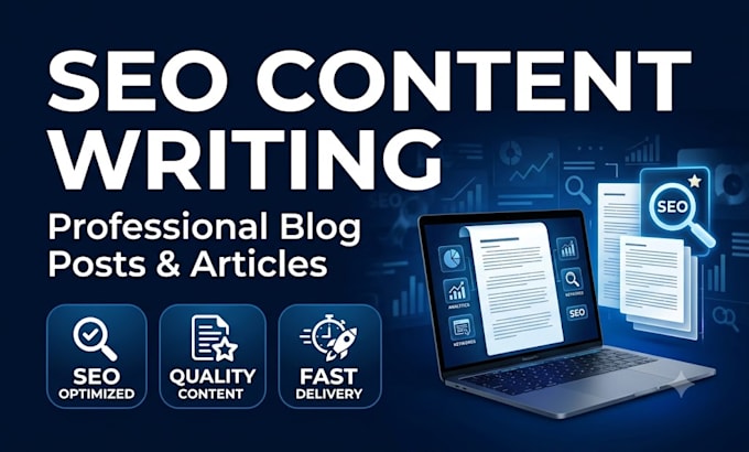 write SEO optimized ai blog post and website content