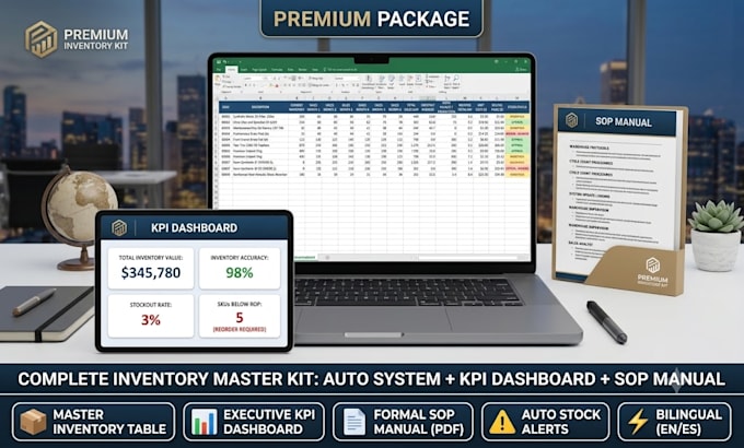 build a custom management system and sop for your inventory