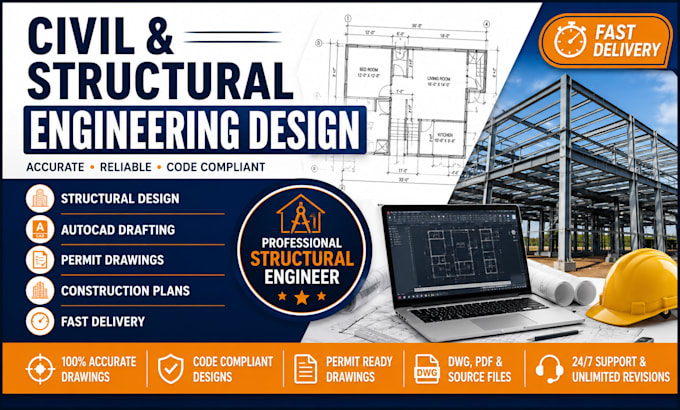design foundation plans and structural engineering drawing