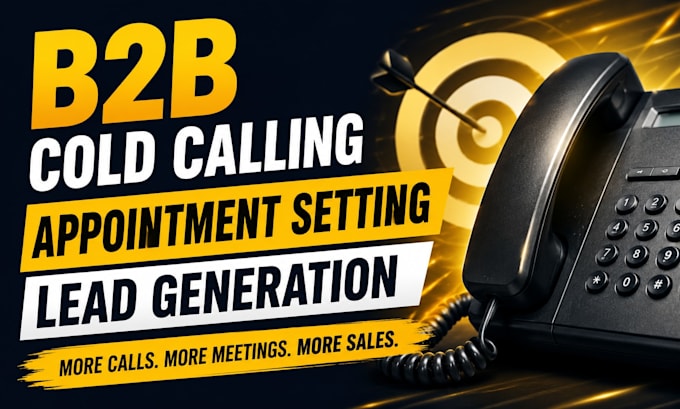 do b2b cold calling appointment setting and lead generation