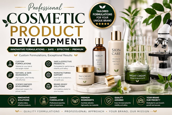 be your custom skincare cosmetic formulation chemist