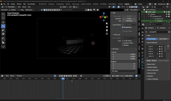animate in 3d by using blender