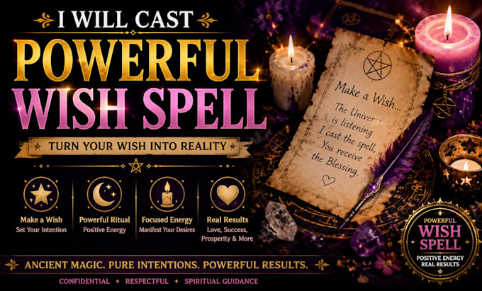cast powerful wish spell