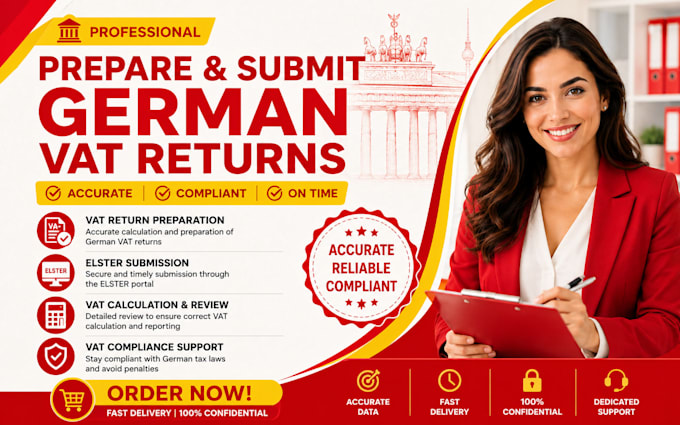 prepare and submit german vat returns