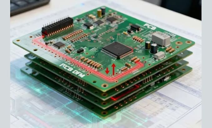 do pcb design, pcb layout and schematic capture with dfm review