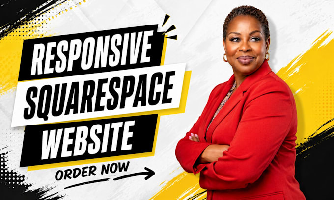 create converting squarespace website design for business service website dev
