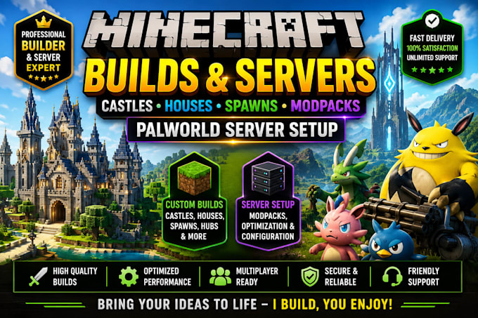 build fix plugs bugs server crash spawns setup minecraft modpack palworld server