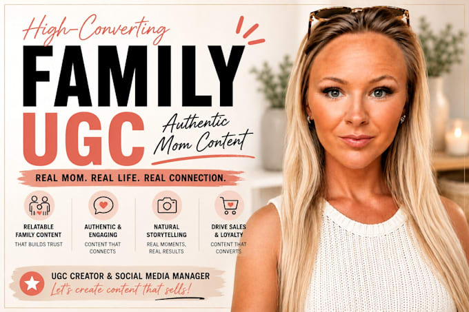 create parenting and family ugc videos