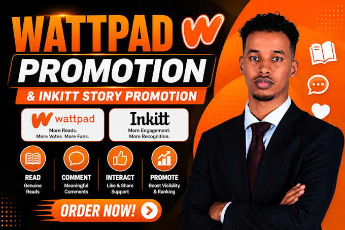 interact, read, comment and promote your wattpad and inkitt story