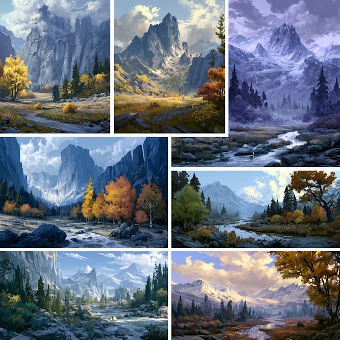 create breathtaking environmental concept art