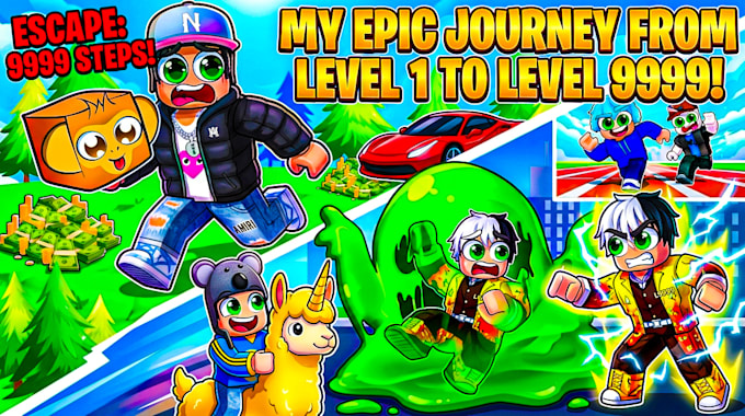 design high CTR roblox youtube thumbnails