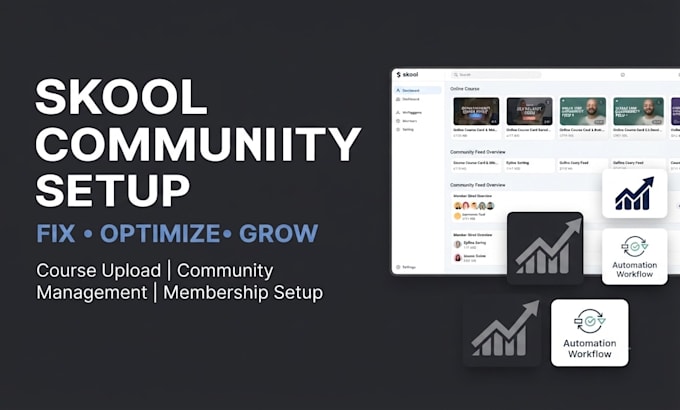 fix optimize your skool community setup for growth and community professionally