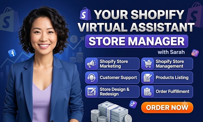 operations assistant , shopify virtaul assistant, shopify mentor, shopify expert