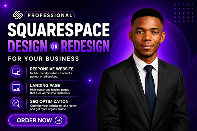 build a complete squarespace website for your business
