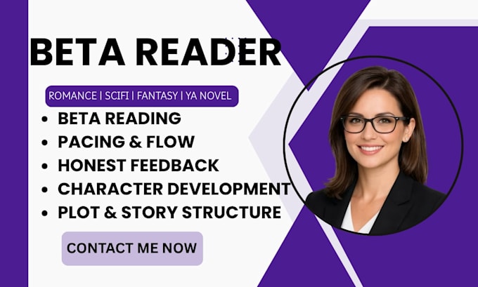 beta read ya novel, romance beta reader, alpha reader and thriller beta reader