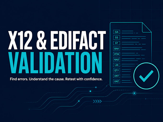 validate and troubleshoot your x12 or edifact edi file