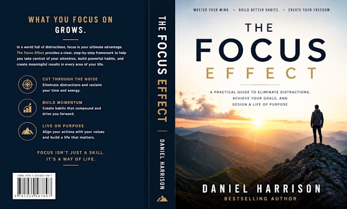 design a premium custom book cover for amazon KDP,