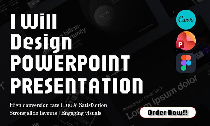 do powerpoint presentation and high conversion investor pitch deck for startups