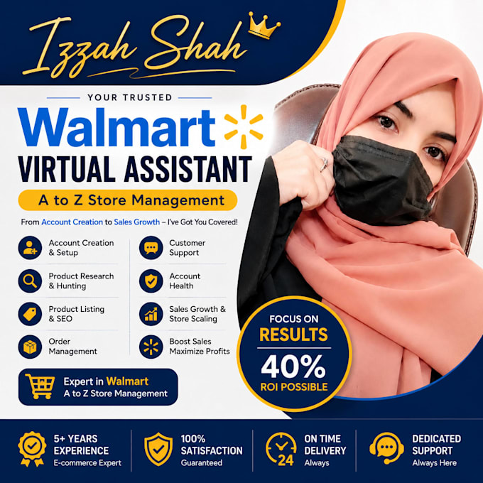 be your walmart seller central virtual assistant
